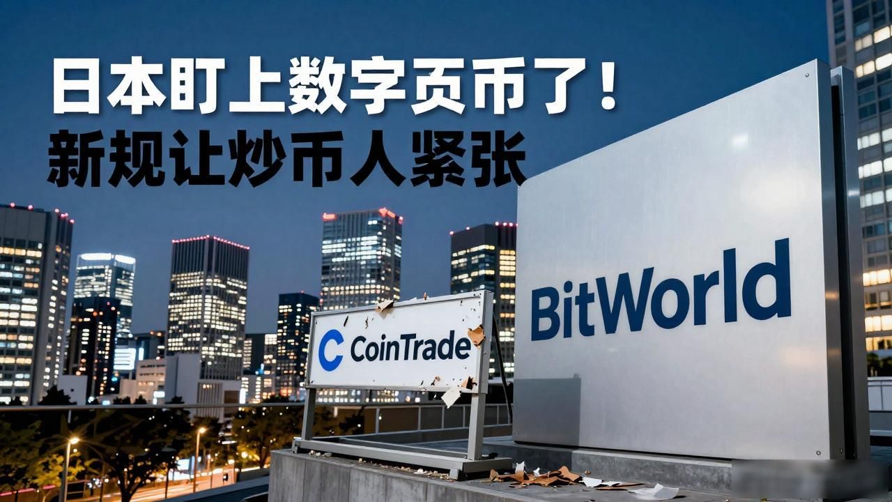 日本盯上数字货币了！新规让炒币人紧张