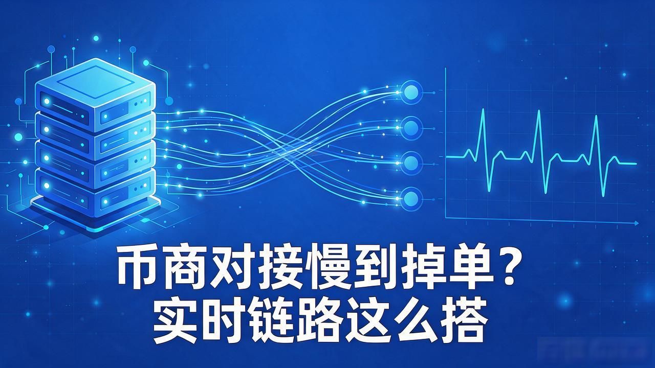 币商对接慢到掉单？实时链路这么搭