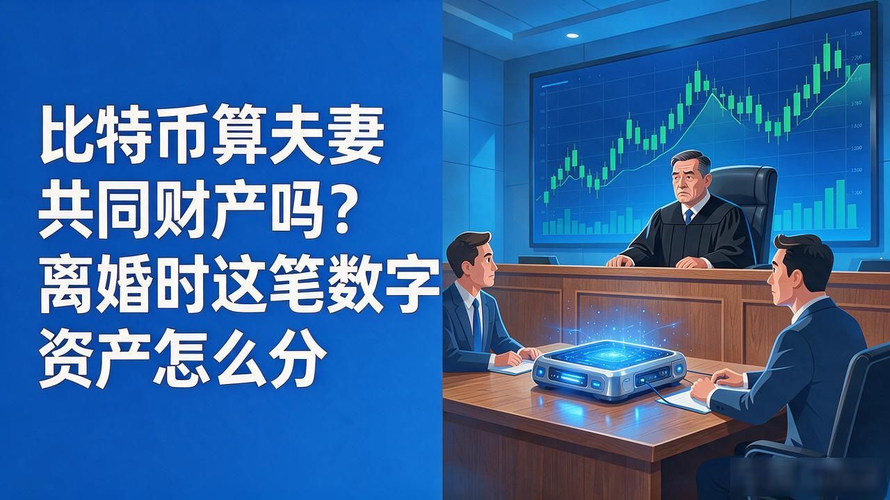 比特币算夫妻共同财产吗？离婚时这笔数字资产怎么分