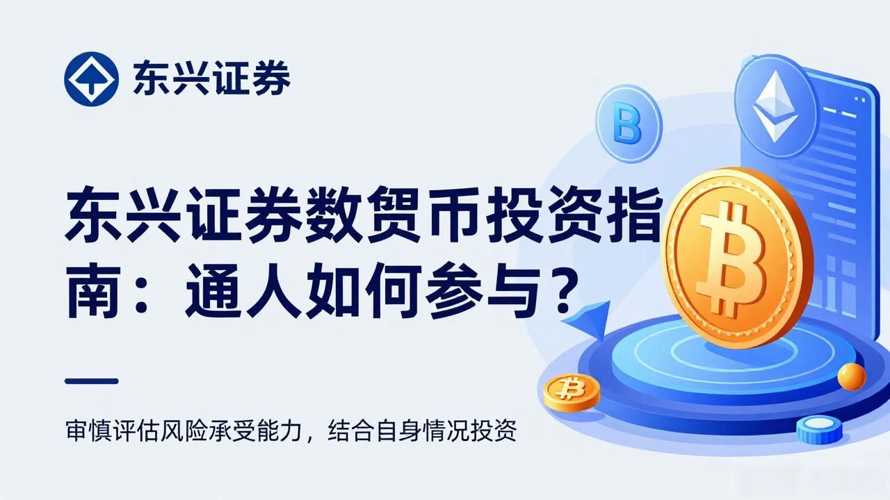 东兴证券数字货币投资指南：普通人如何参与？