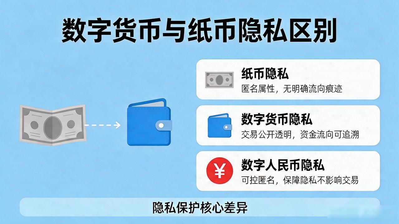 数字货币和纸币的区别 法定数字货币与纸币的信用差异 数字货币与纸币的隐私保护对比_数字货币是不是根纸币
