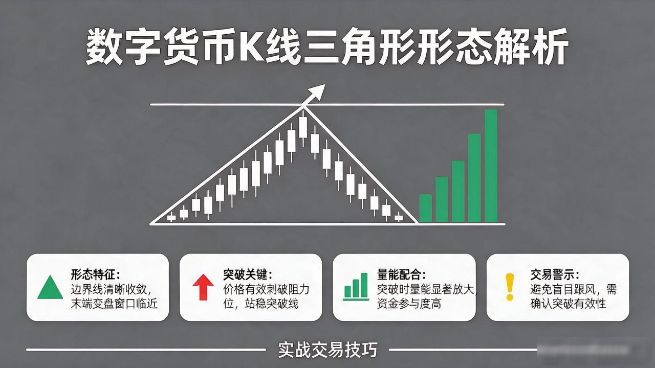 数字货币K线三角形形态解析：实战交易技巧
