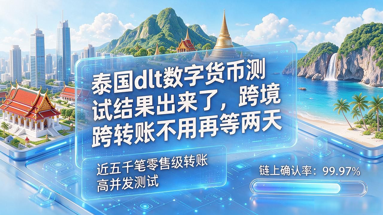 泰国dlt数字货币测试结果_泰国央行DLT数字货币试点_跨境结算链路mBridge