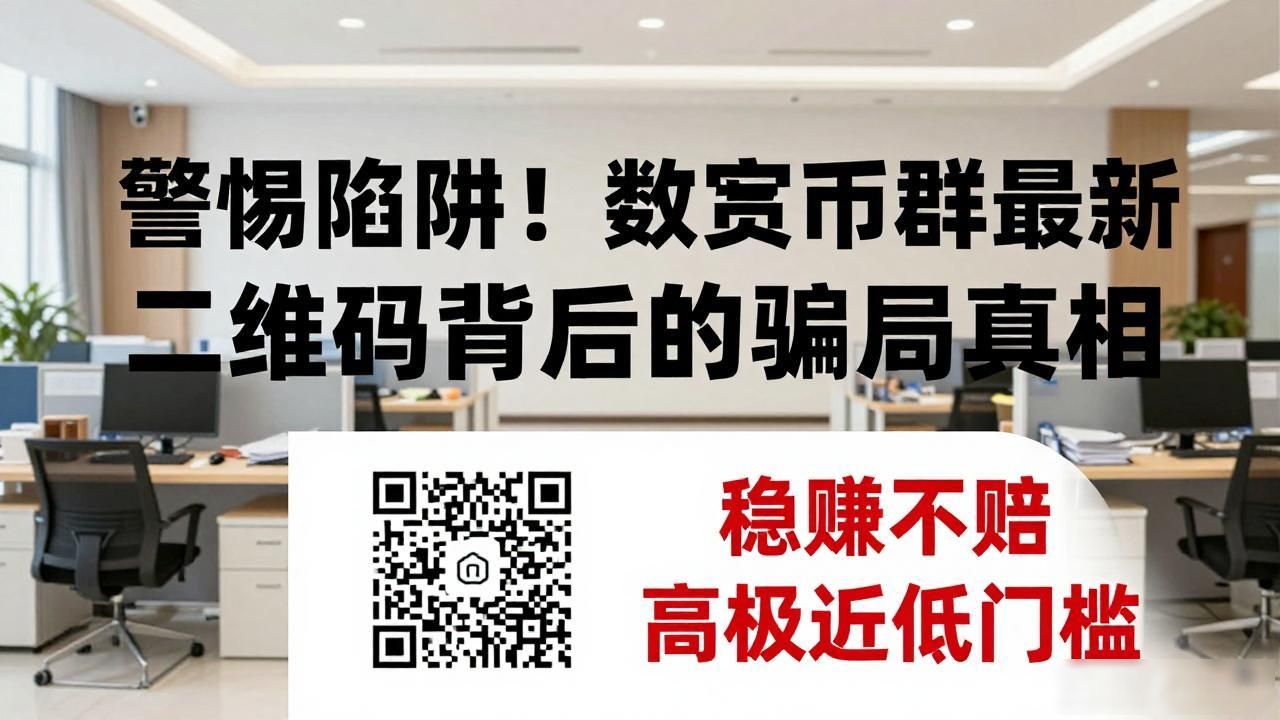警惕陷阱！数字货币群最新二维码背后的骗局真相