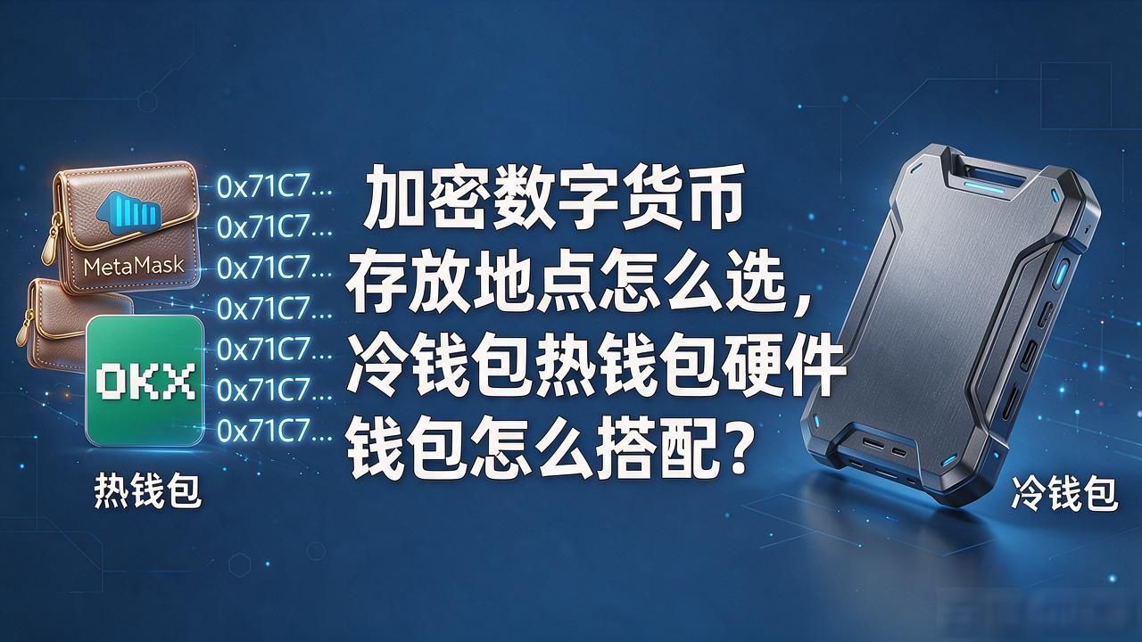 加密数字货币存放地点_冷存储硬件钱包私钥安全_热钱包交易所托管风险