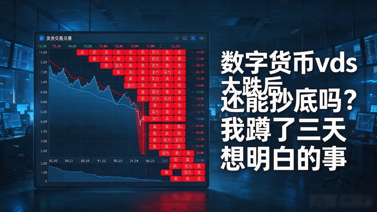 数字货币vds大跌后还能抄底吗？我蹲了三天想明白的事