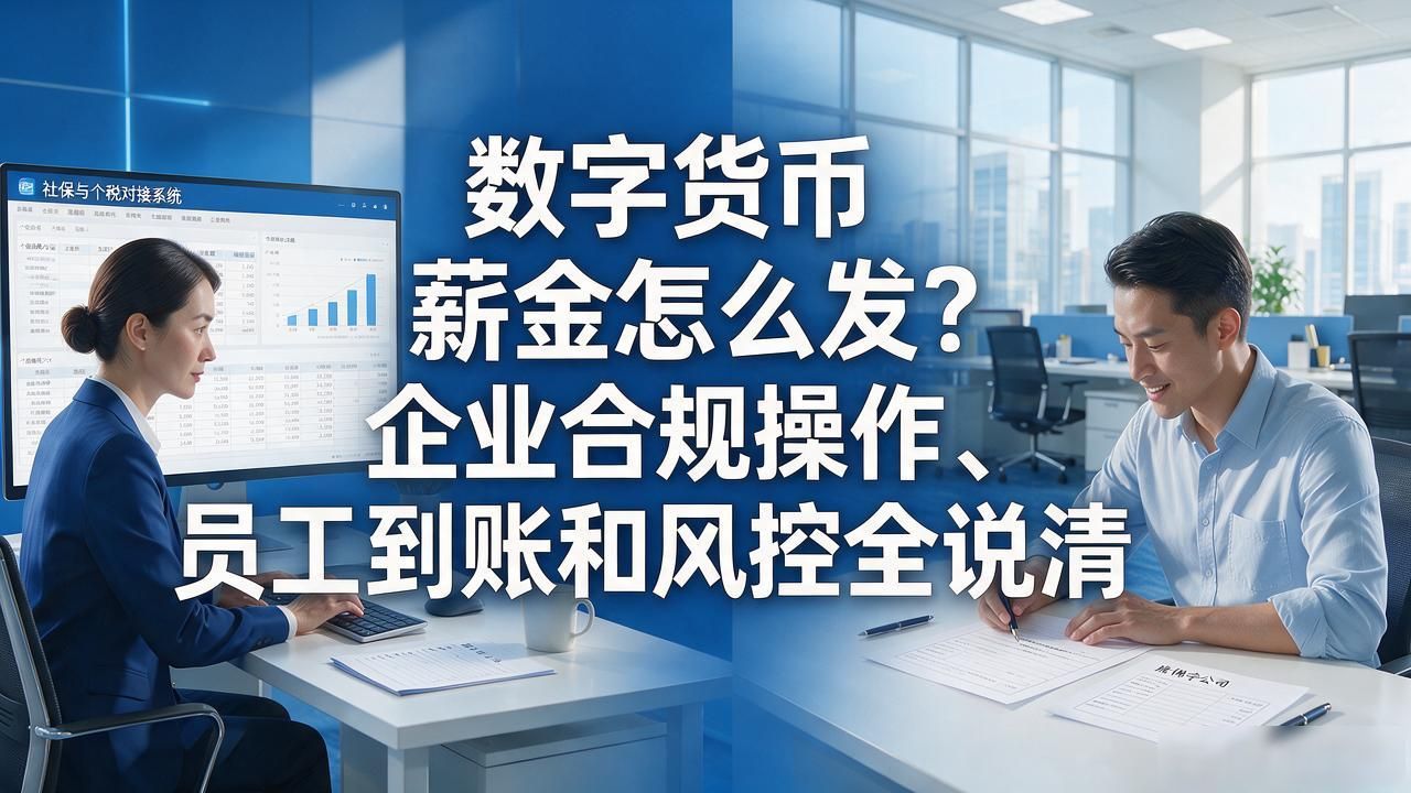 数字货币薪金怎么发？企业合规操作、员工到账和风控全说清
