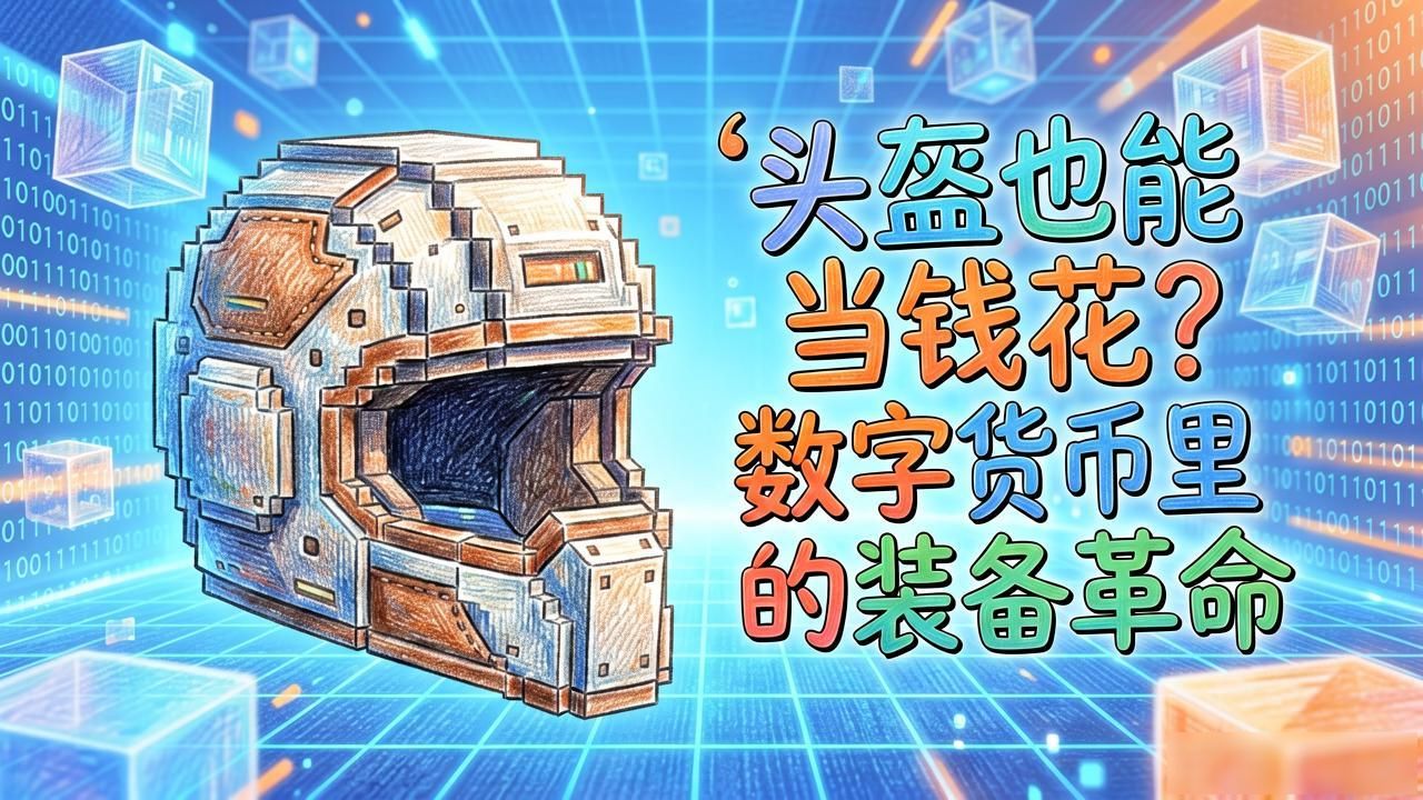 头盔也能当钱花？数字货币里的装备革命
