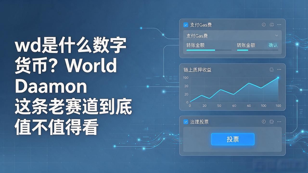 wd是什么数字货币？World Daemon这条老赛道到底值不值得看