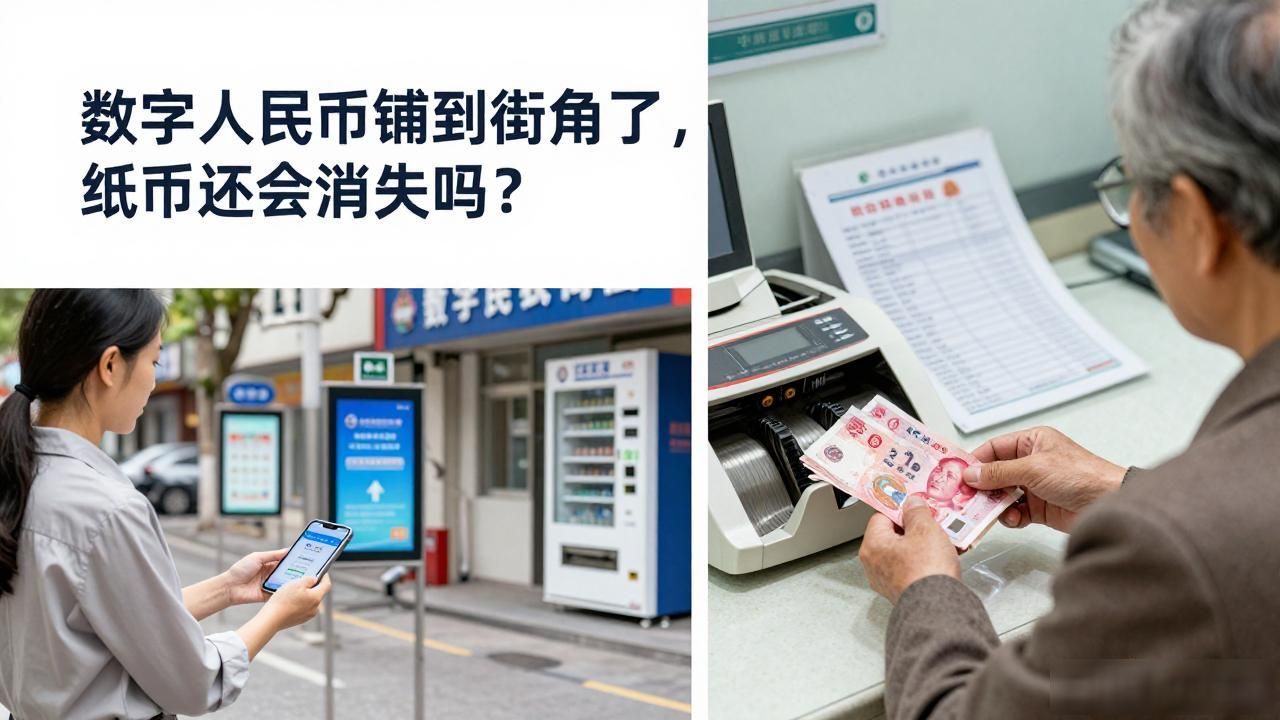 数字人民币铺到街角了，纸币还会消失吗？干了十三年柜员的看法