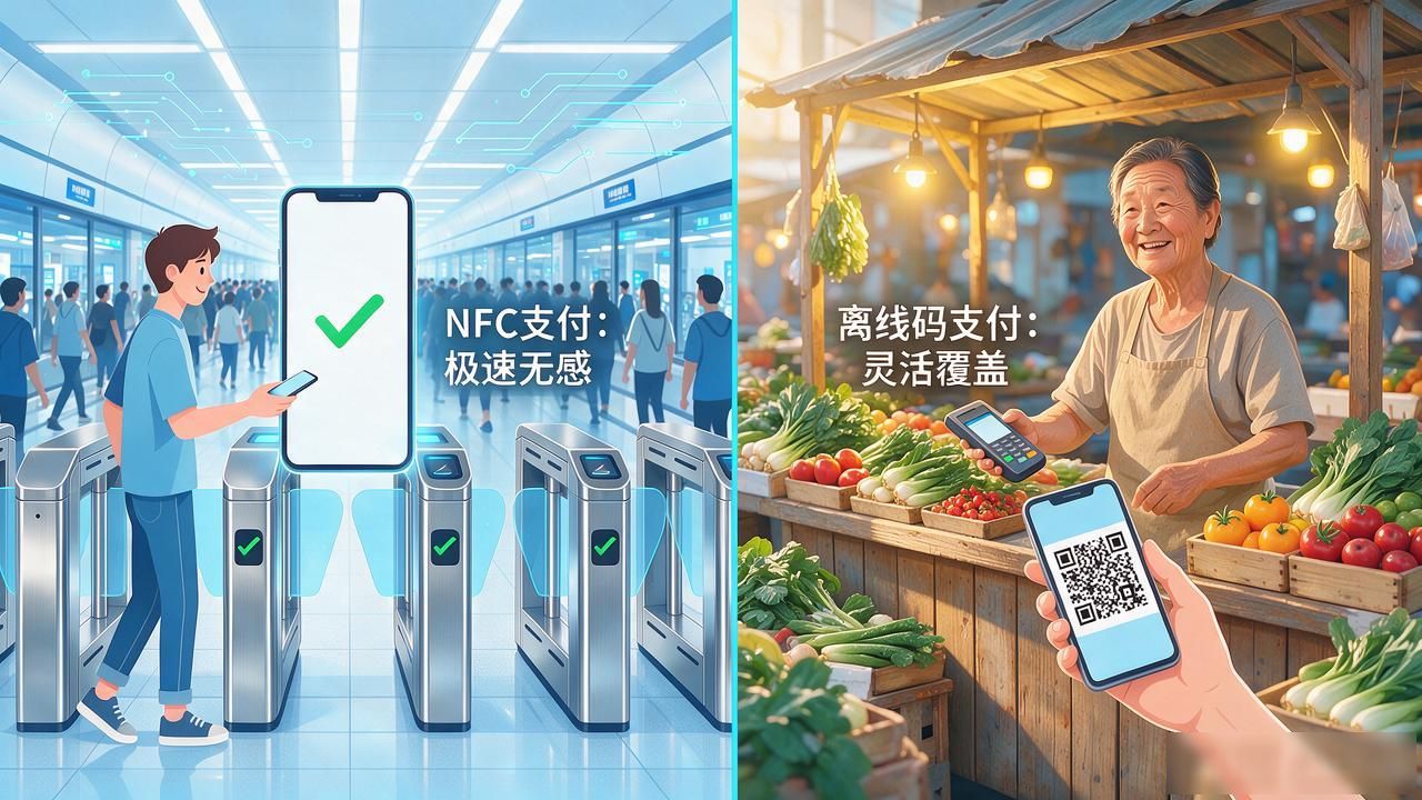 央行数字货币离线支付需要nfc功能吗_NFC碰一碰技术路径_数字人民币离线支付