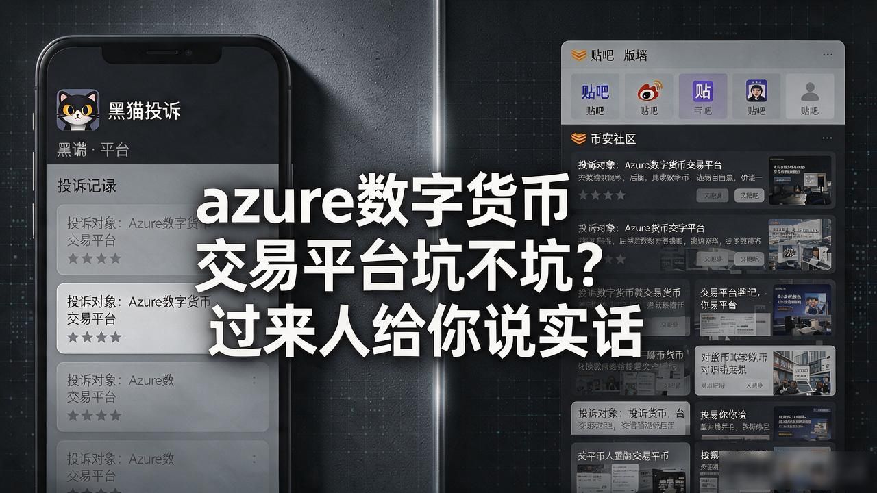azure数字货币交易平台坑不坑？过来人给你说实话