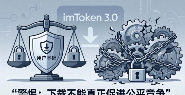 警惕：下载imToken 3.0版本不能真正促进公平竞争