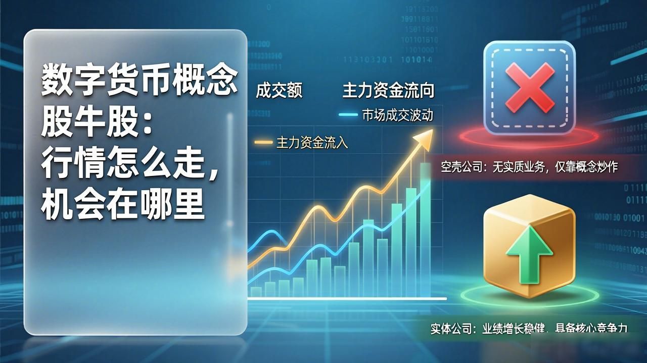 数字货币概念股牛股：行情怎么走，机会在哪里