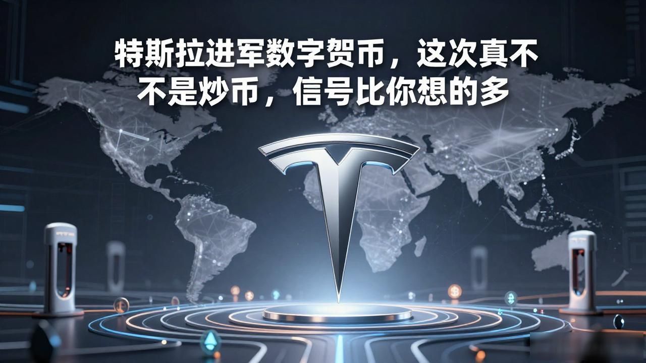 特斯拉进军数字货币，这次真不是炒币，信号比你想的多