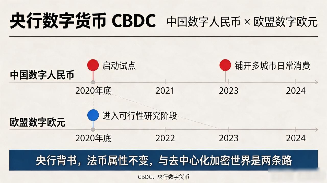 全球第一批数字货币_第一批央行数字货币有哪些_数字人民币与比特币区别