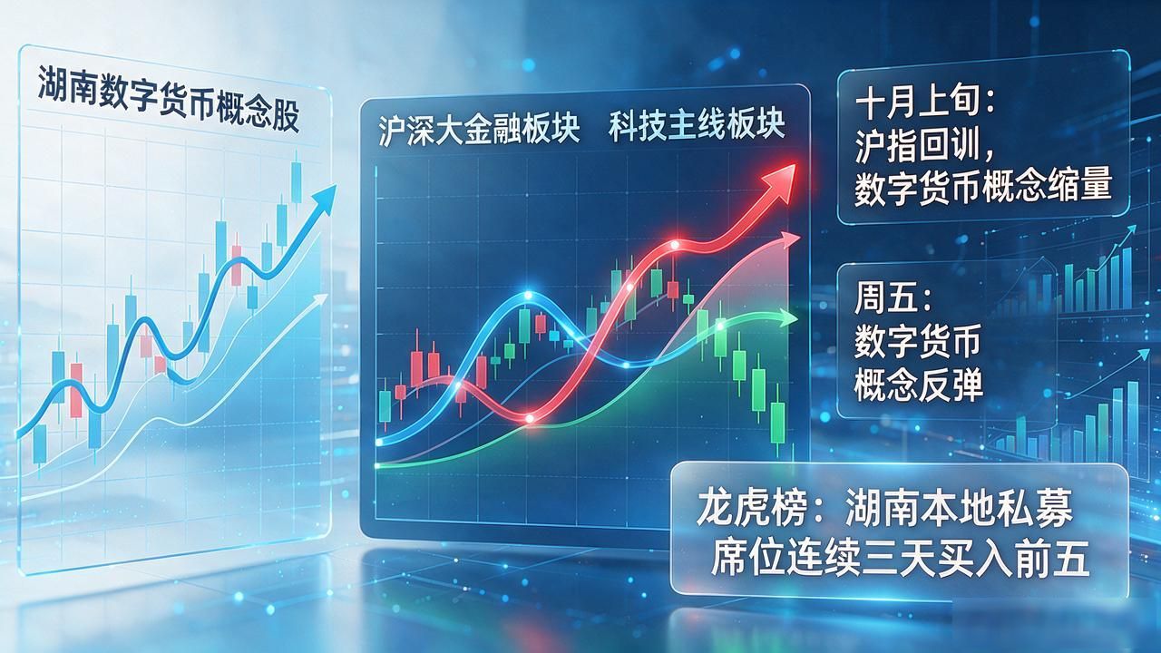 湖南数字货币概念股最近行情到底咋样 普通散户该不该追