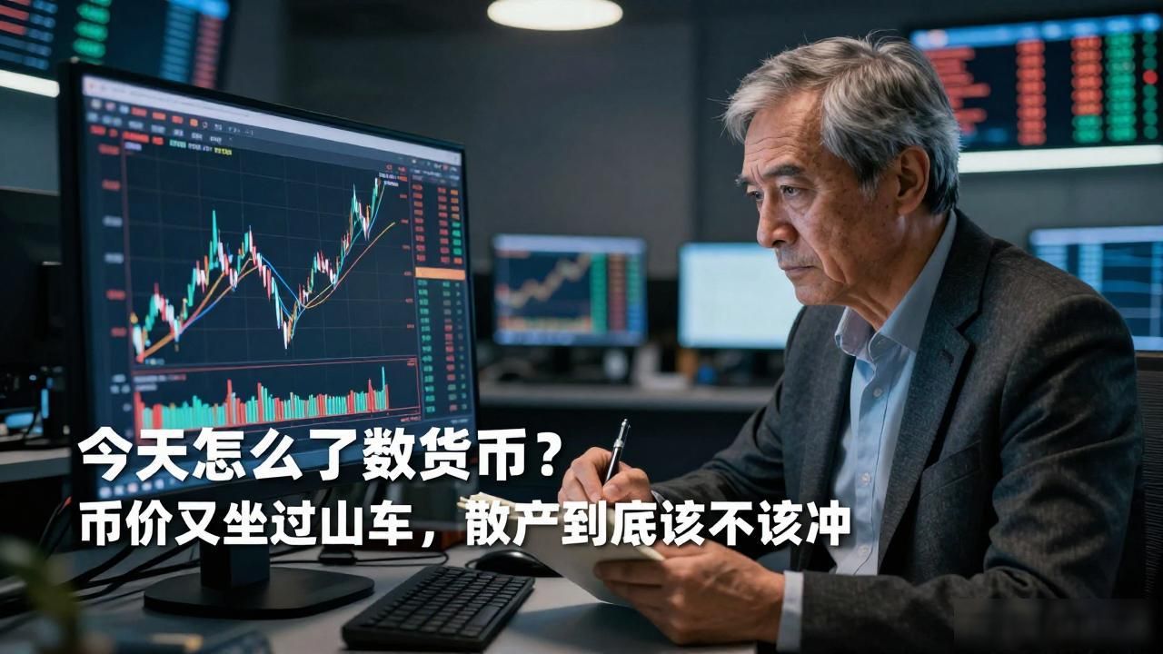 今天怎么了数字货币？币价又坐过山车，散户到底该不该冲