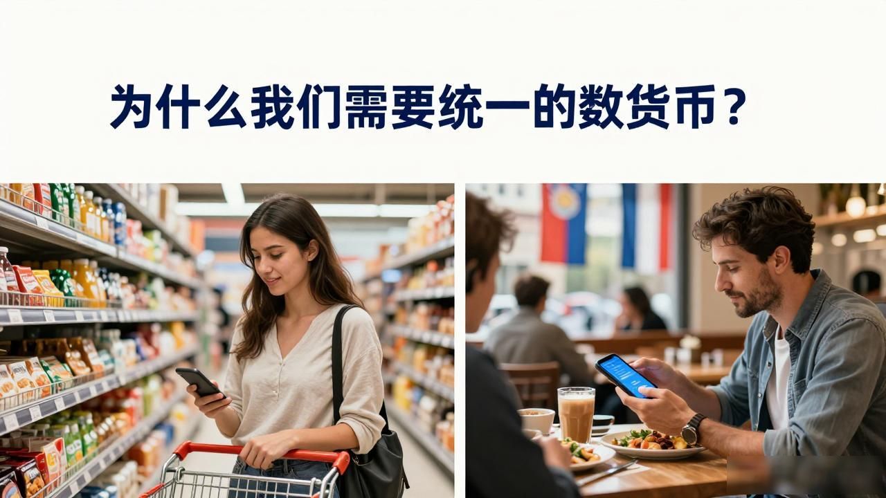 统一化数字货币的原因_降低跨境交易成本_统一数字货币