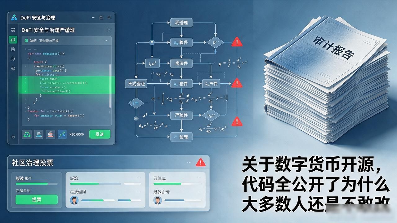 关于数字货币开源，代码全公开了为什么大多数人还是不敢改