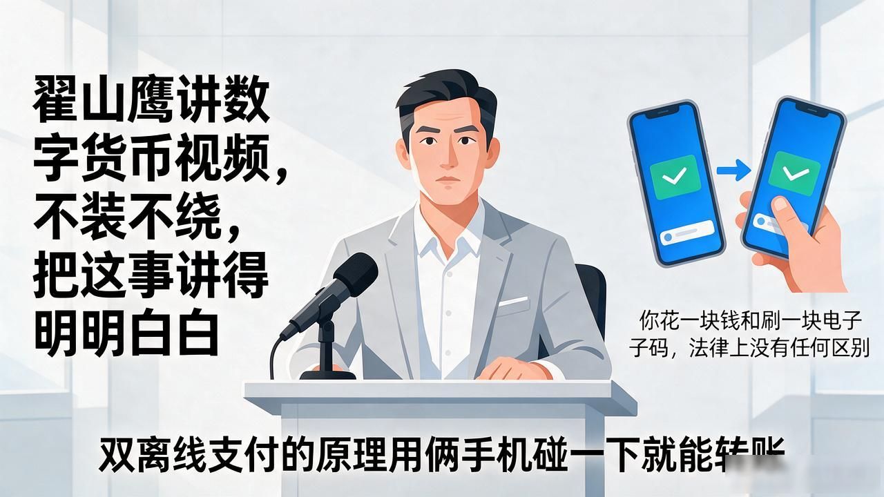 数字人民币与比特币区别解析_翟山鹰讲数字货币视频_翟山鹰讲数字人民币底层逻辑