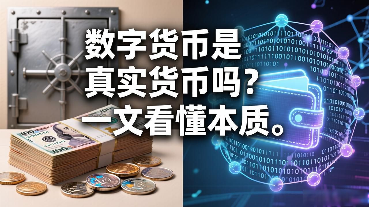 数字货币是真实货币吗？一文看懂本质