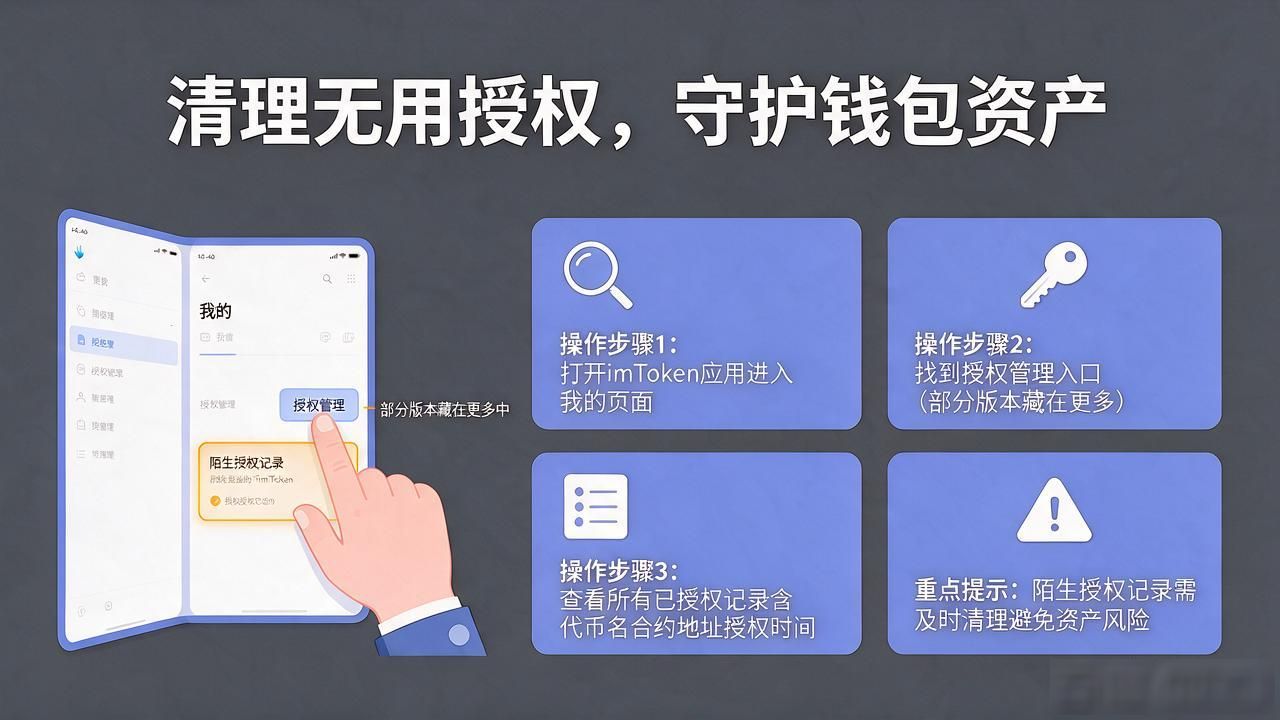 imToken授权管理教程：清理无用授权，守住钱包里的币