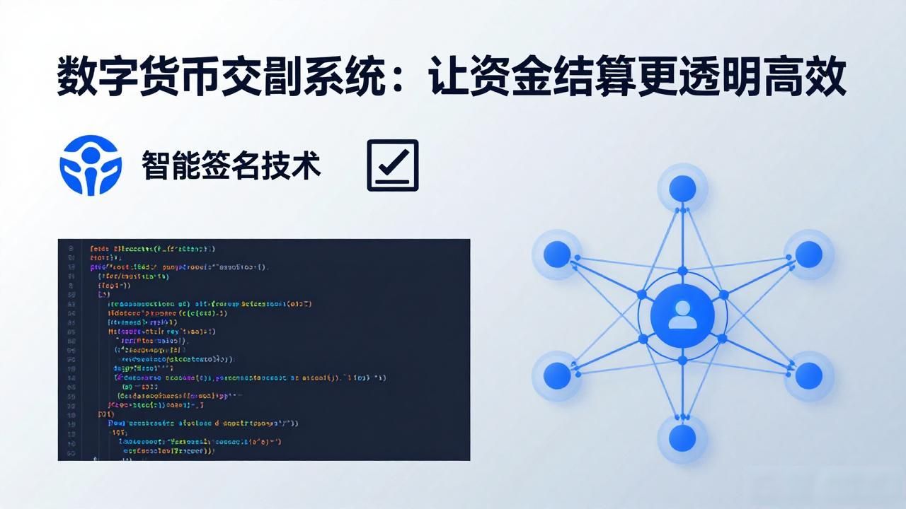 数字货币交割系统_区块链技术清算结算_数字货币交割系统