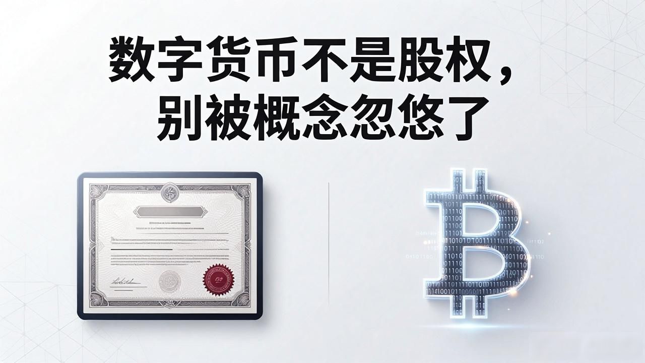数字货币与公司股票的差异_数字货币是什么股权_比特币与股权的区别