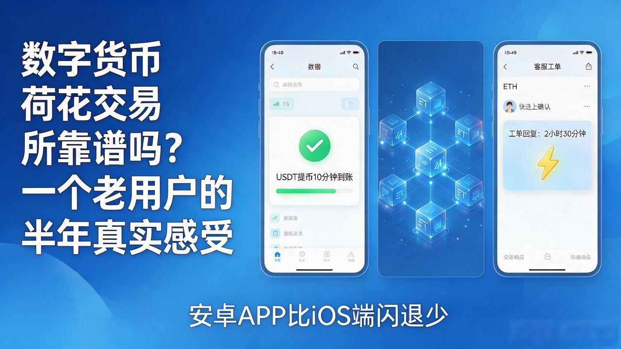 数字货币荷花交易所靠谱吗？一个老用户的半年真实感受