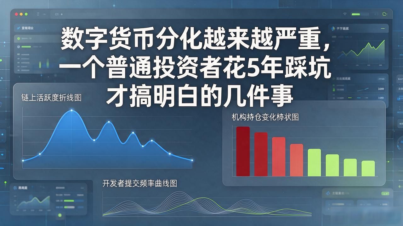 数字货币分化越来越严重，一个普通投资者花5年踩坑才搞明白的几件事