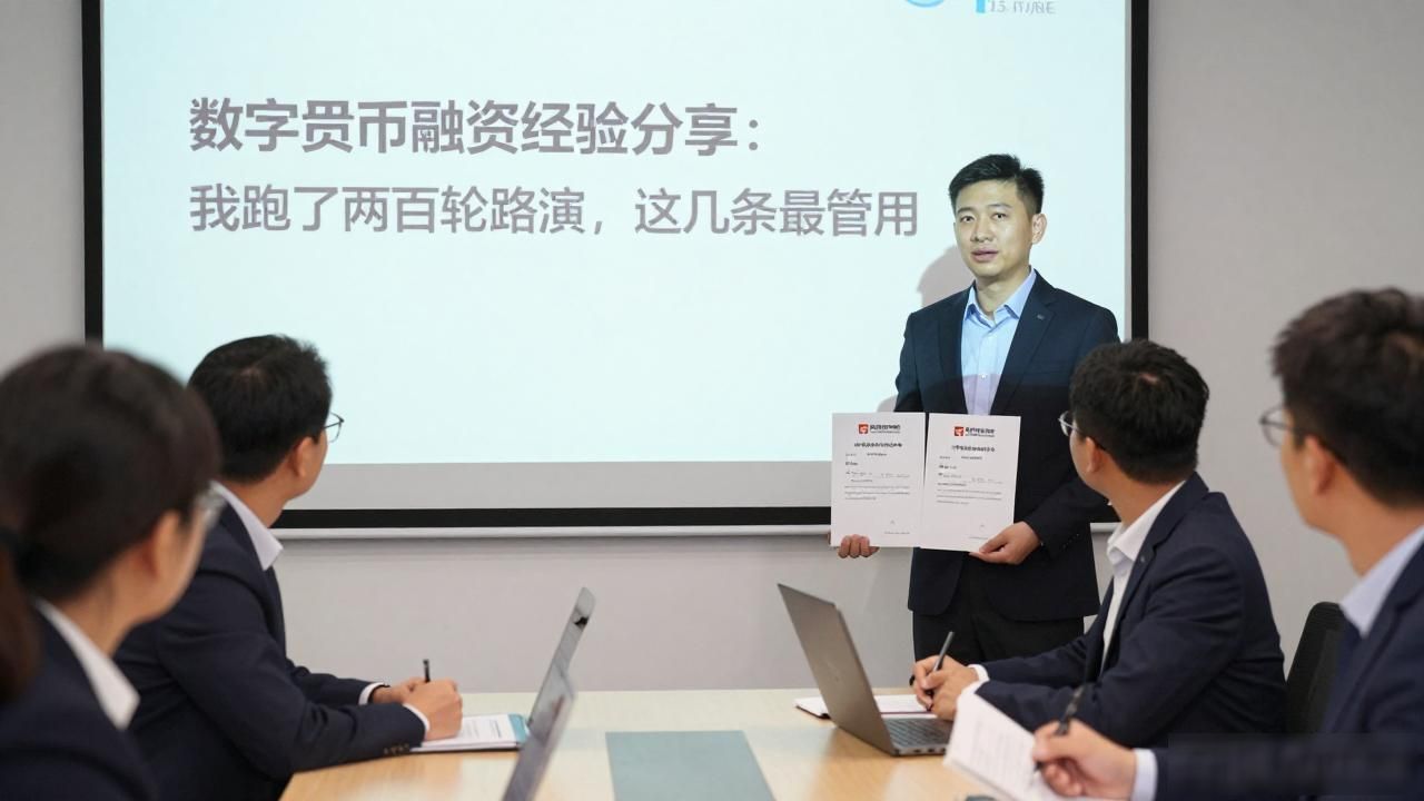 数字货币融资经验分享：我跑了两百轮路演，这几条最管用