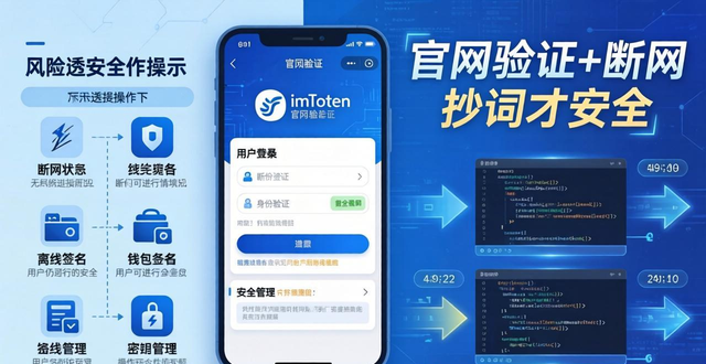 imToken下载别乱点！官网验证+断网抄词才安全