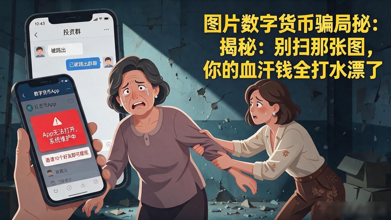 扫码赚钱App骗局_图片数字货币骗局揭秘_图片数字货币骗局