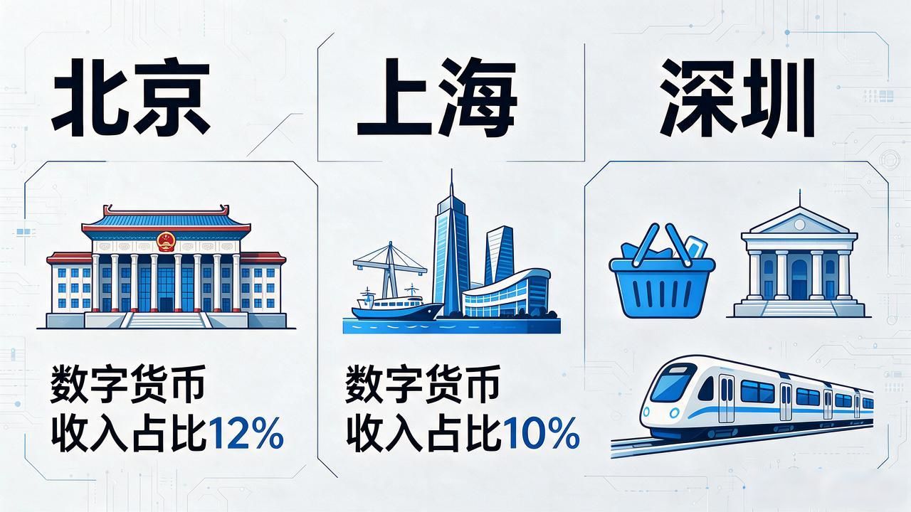 深圳数字货币收入占比 2026年最新数据出炉 看完心里有数