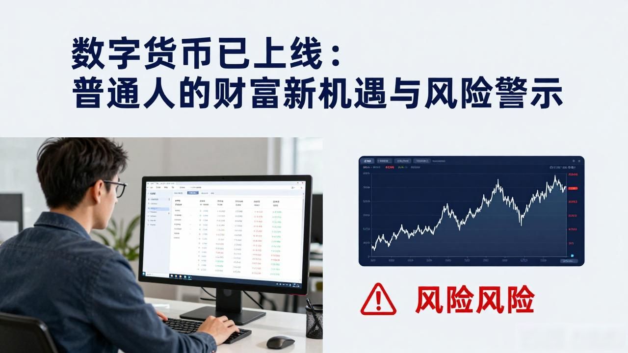 数字货币已上线：普通人的财富新机遇与风险警示