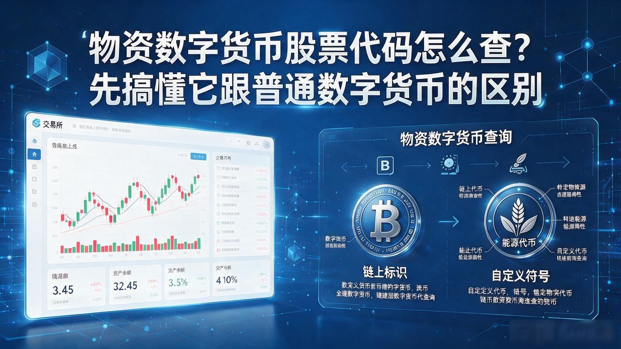大宗商品数字化仓储单代码查询_物资数字货币股票代码_实物锚定数字凭证与股票区别