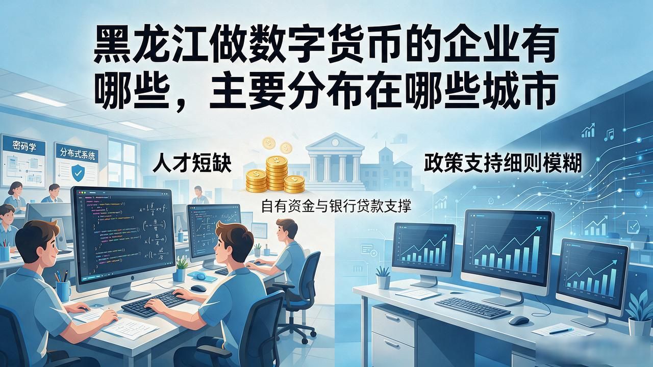 黑龙江做数字货币的企业有哪些，主要分布在哪些城市