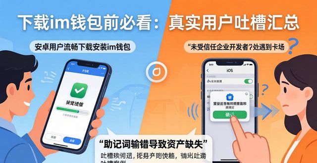 下载im钱包前必看：真实用户吐槽汇总