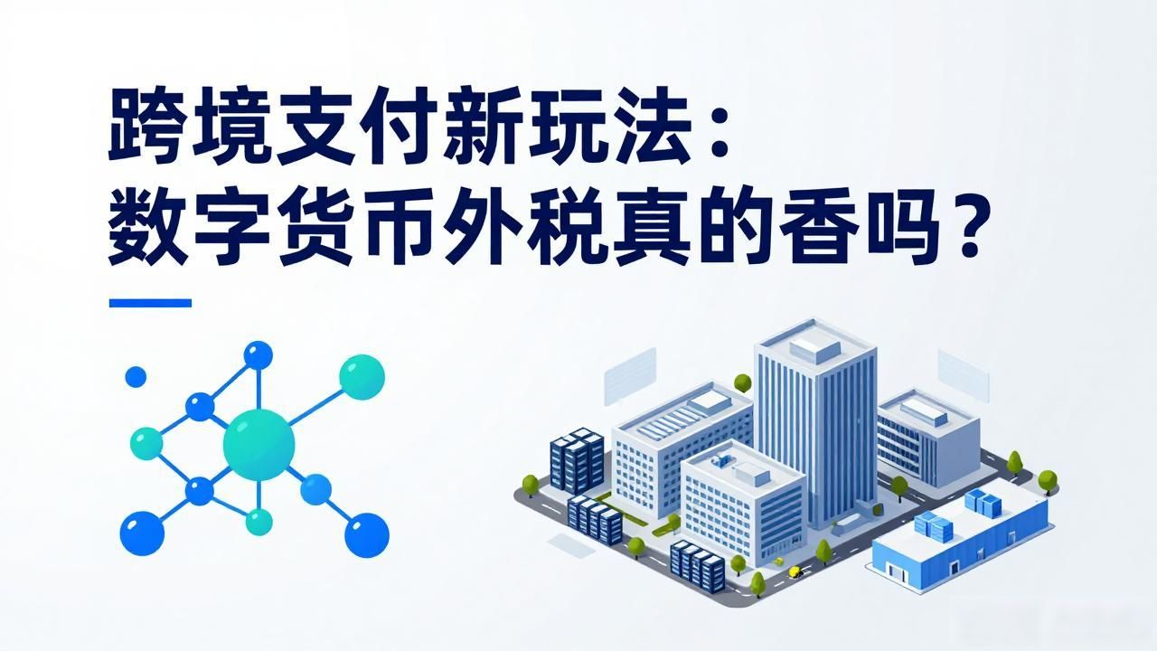 数字货币跨境支付省税_跨境电商数字货币结算_跨境支付数字货币免税