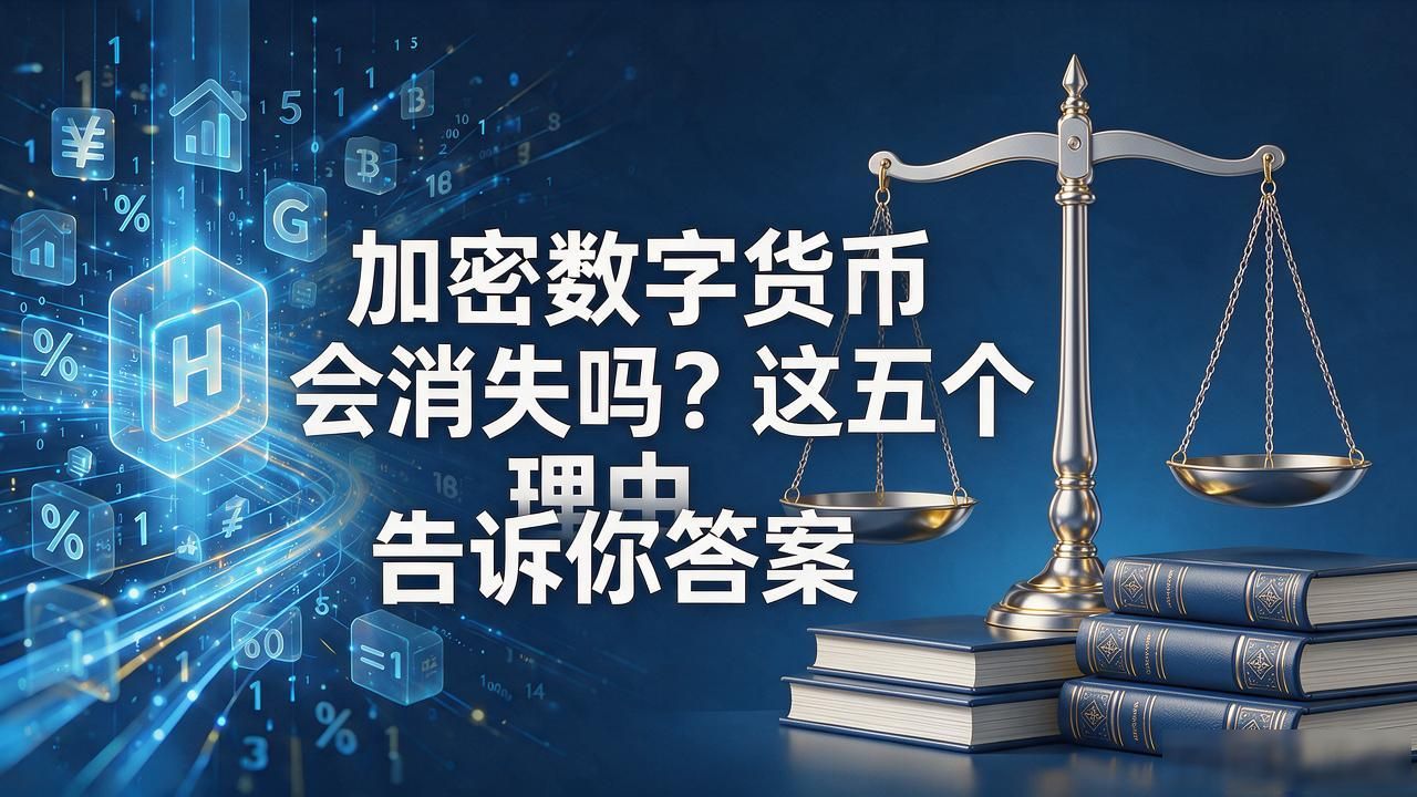 加密数字货币会消失吗？这五个理由告诉你答案