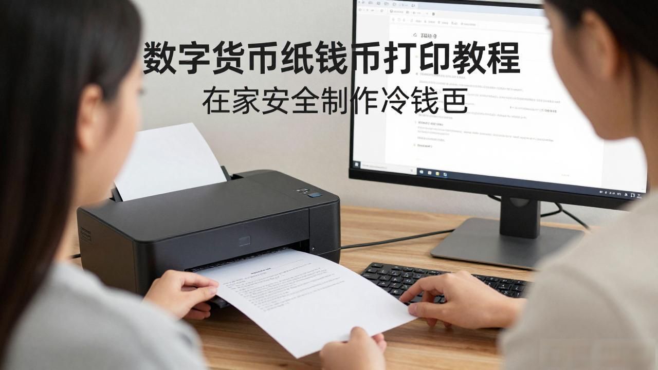 数字货币纸钱包打印教程 在家安全制作冷钱包