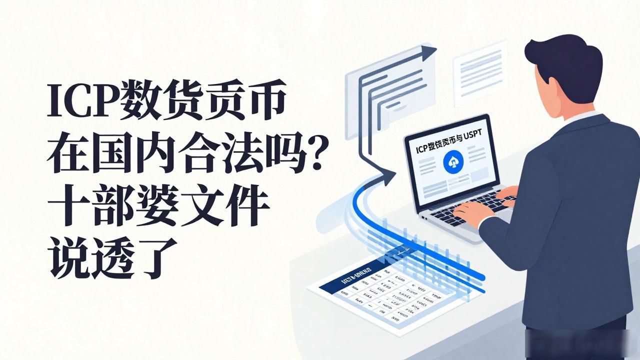 ICP数字货币在国内合法吗？十部委文件说透了