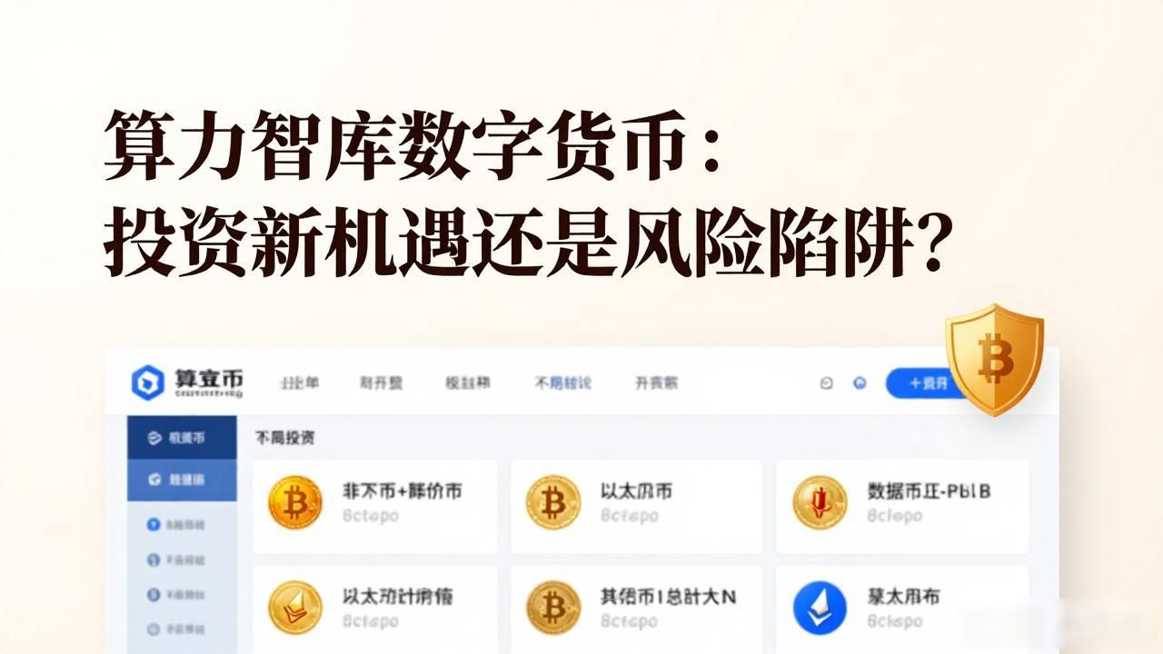 算力智库数字货币_算力智库对数字货币的分析_数字货币投资