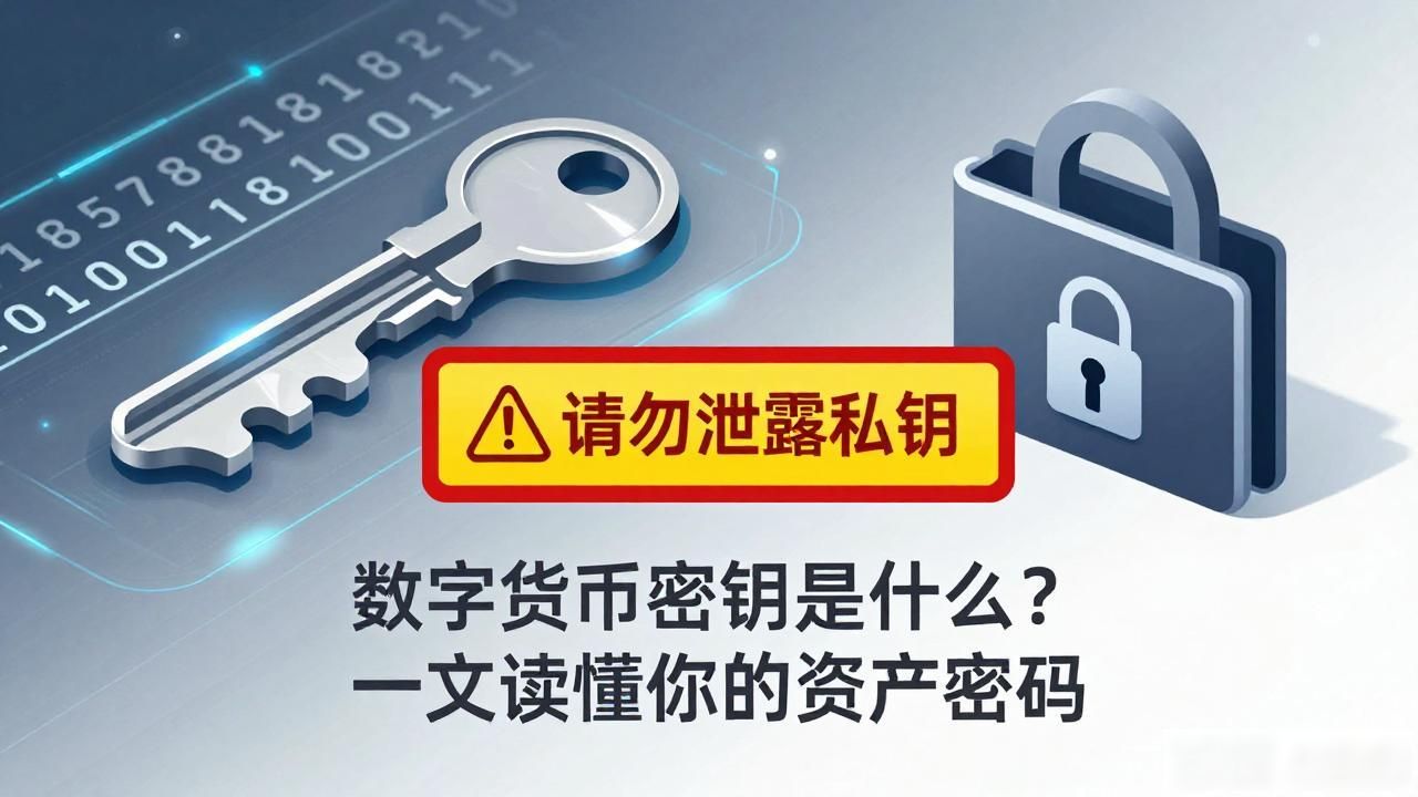 数字货币密钥是什么？一文读懂你的资产密码