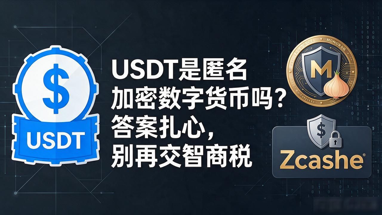 USDT是匿名加密数字货币吗？答案扎心，别再交智商税