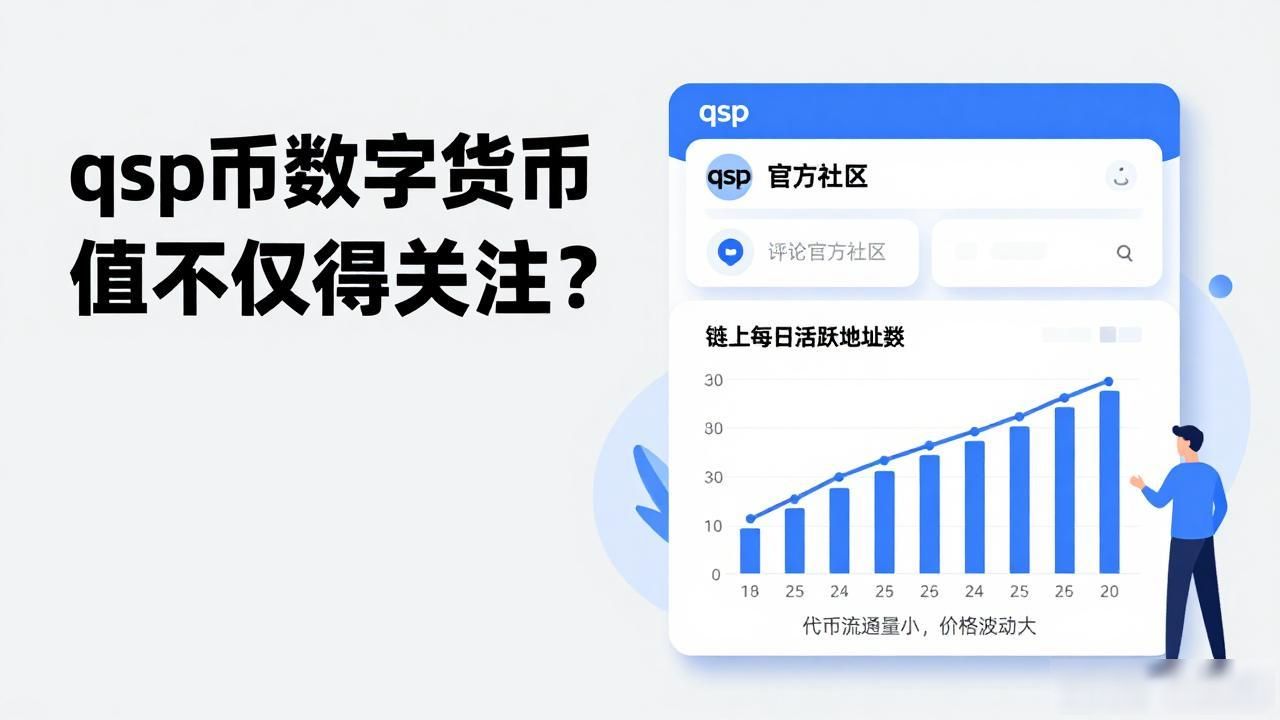 qsp币数字货币值不值得关注？一个普通散户看完项目资料后的大白话