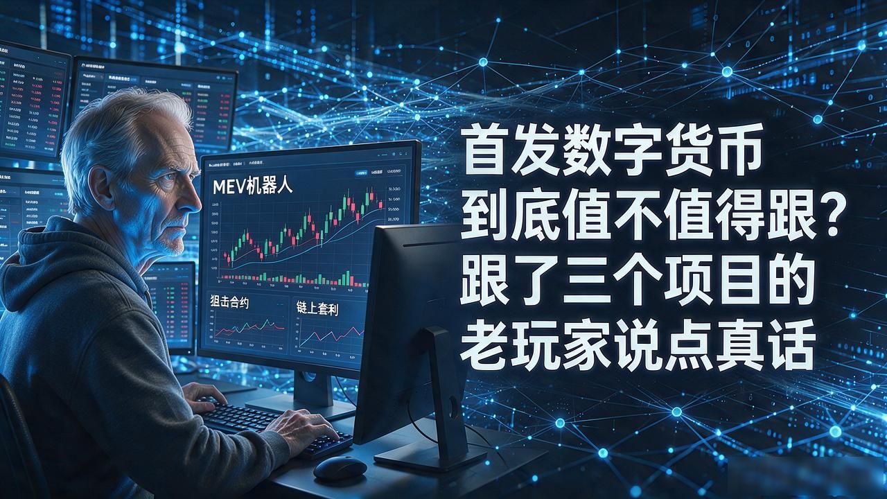 首发数字货币到底值不值得跟？跟了三个项目的老玩家说点真话