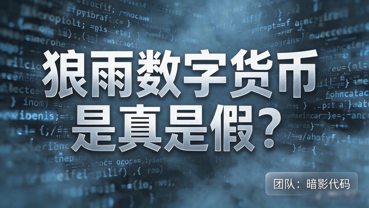 狼雨数字货币_狼雨币风险提示与流动性陷阱_狼雨数字货币投资价值分析