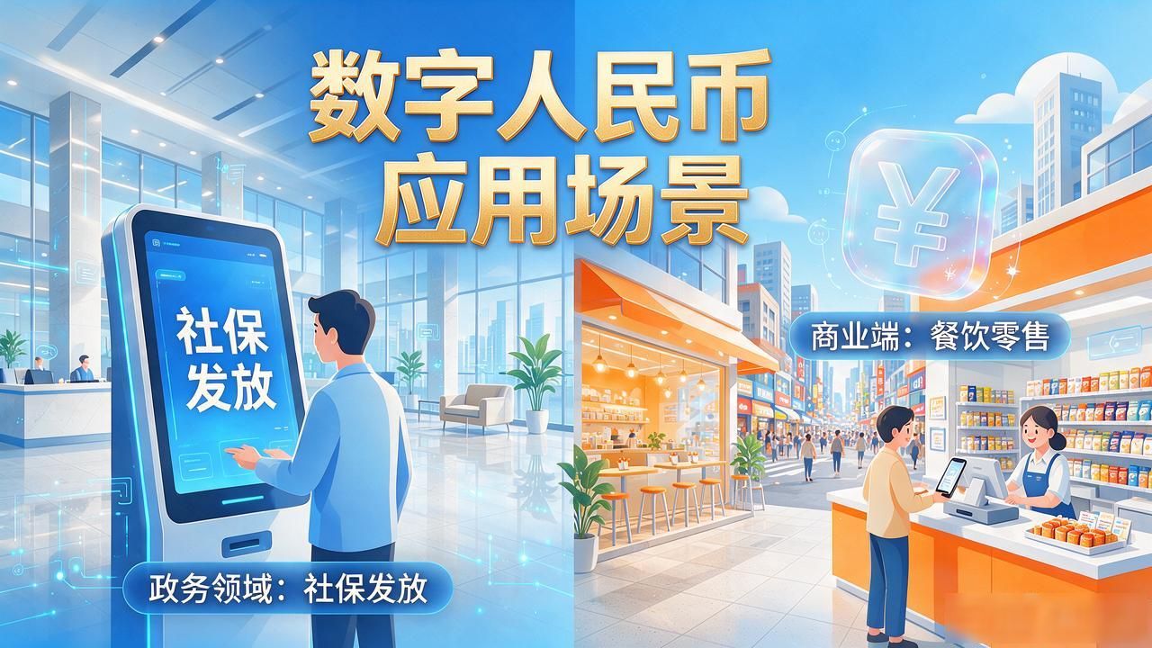 央行法定数字货币采取_分场景分区域铺开_数字人民币落地推进
